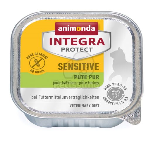 Animonda Cat Integra Protect Sensitive alutálkás, pulyka  100 g