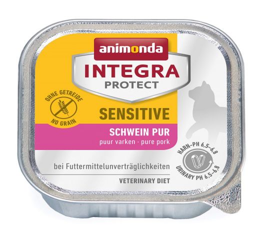 Animonda Cat Integra Protect Sensitive alutálkás, sertés  100 g