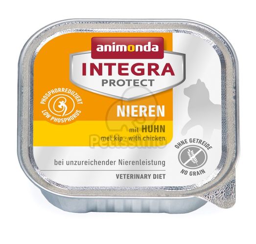 Animonda Cat Integra Protect Nieren alutálkás, csirke  100 g