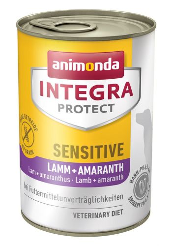 Animonda Integra Protect Sensitive konzerv, bárány és amaránt  400 g