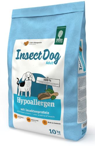 Green Petfood InsectDog Hypoallergen szárazeledel  10 kg