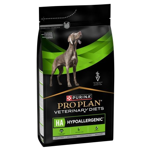 Pro Plan Veterinary Diets Adult & Puppy HA Hypoallergenic - hypoallergén szárazeledel kutyák számára  3 kg