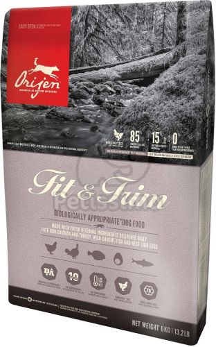Orijen Fit & Trim - szárazeledel kutyáknak  11.4 kg