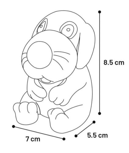 Flamingo latex kutyus  1 db