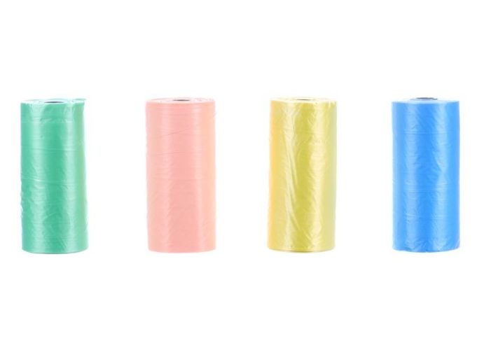 Flamingo bio (lebomló) kutyagumigyűjtő zacskó - mix 4 x  15 db