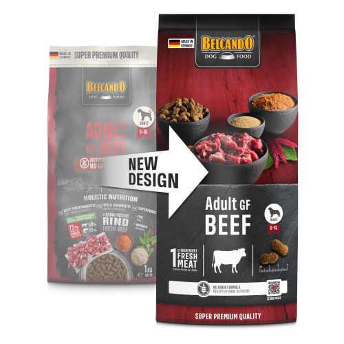 Belcando Adult Grain-Free Beef - gabonamentes száraztáp marhahússal  1 kg