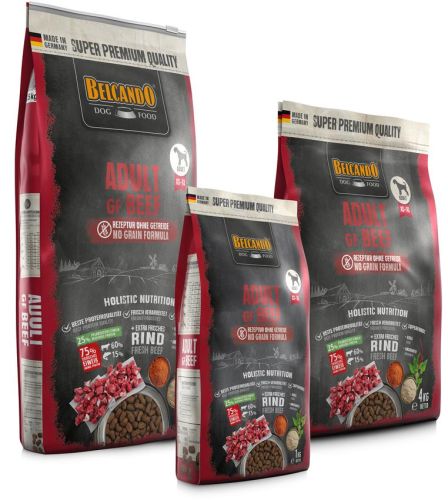 Belcando Adult Grain-Free Beef - gabonamentes száraztáp marhahússal  1 kg