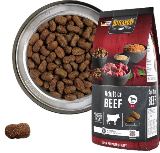 Belcando Adult Grain-Free Beef - gabonamentes száraztáp marhahússal  4 kg