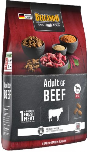Belcando Adult Grain-Free Beef - gabonamentes száraztáp marhahússal  4 kg