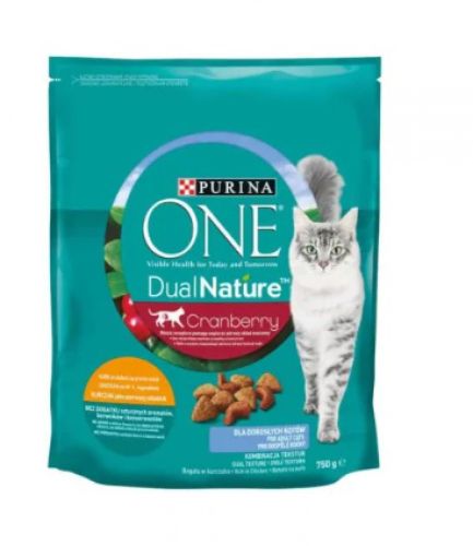 Purina ONE DualNature Cranberry csirkével  750 g