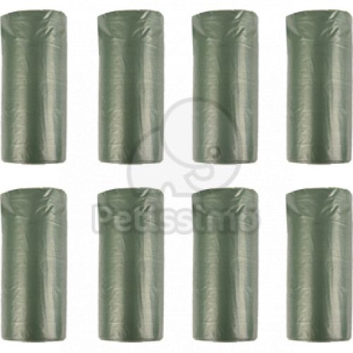 Flamingo bio (lebomló) kutyagumigyűjtő zacskó - zöld 4 x  15 db