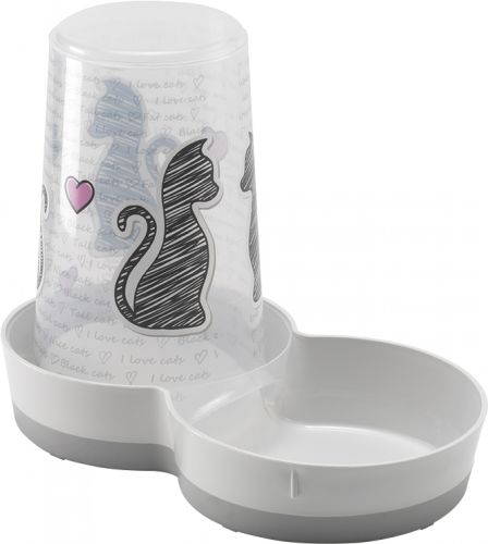 Flamingo automatikus etető és itató - macska  1500 ml