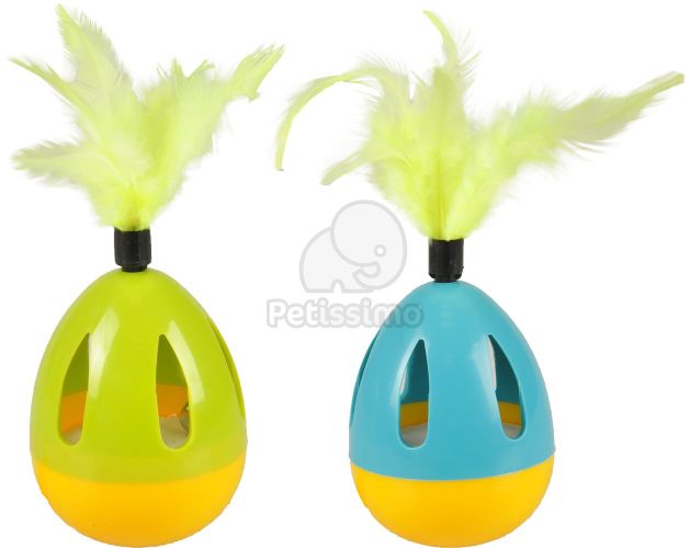 Flamingo keljfeljancsi macskajáték  18 cm