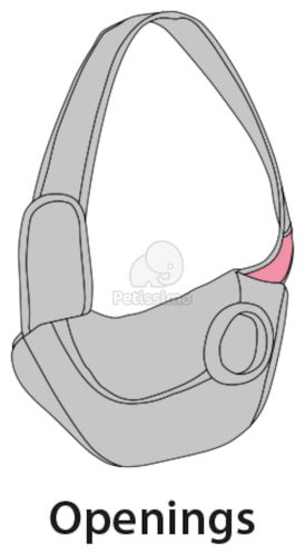 Flamingo kenguru szállítótáska  50x18x25 cm