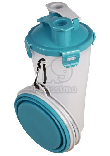 Flamingo 2in1 úti etető + itató  1 db