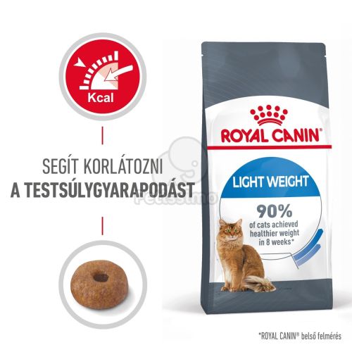 Royal Canin Light Weight Care - száraz táp felnőtt macskák részére az ideális testsúly eléréséért  8 kg