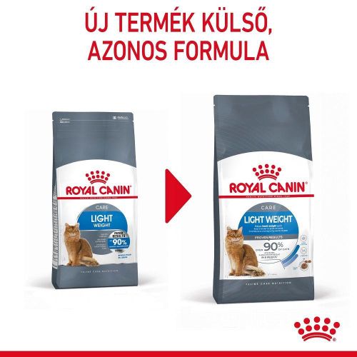 Royal Canin Light Weight Care - száraz táp felnőtt macskák részére az ideális testsúly eléréséért  8 kg