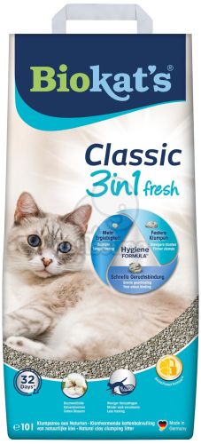 Biokat's Classic Fresh 3in1 Cotton Blossom alom  10 l