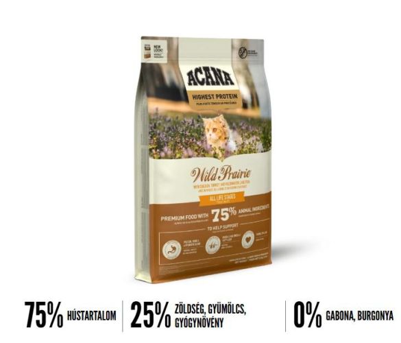 Acana Wild Prairie Cat  4.5 kg