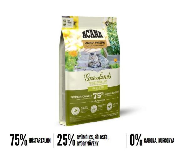 Acana Grasslands Cat  4.5 kg
