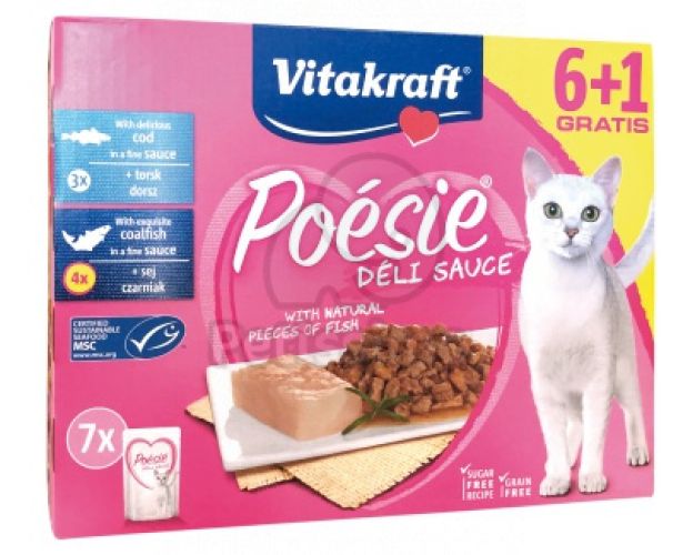 Vitakraft Poésie halas válogatás  6 db