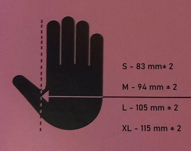 Maxter nitril kesztyű s   200 db