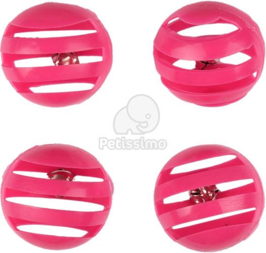 Flamingo csörgő macskajáték 4 x  4 cm