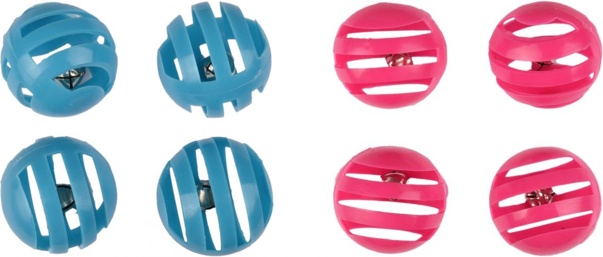 Flamingo csörgő macskajáték 4 x  4 cm