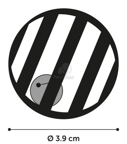 Flamingo csörgő macskajáték 4 x  4 cm