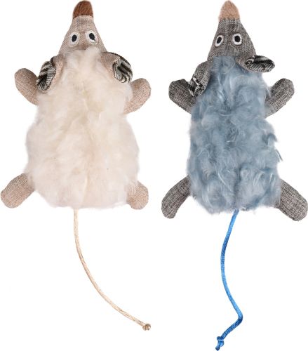 Flamingo macskamentás plüss játék egér  19.5 cm