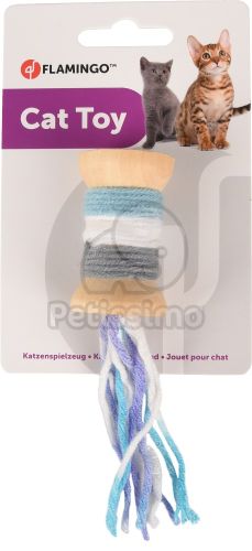 Flamingo fonalas spulni macskajáték  15 cm