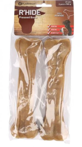 Flamingo Rawhide Premium - préselt csont 21 cm  2 x  150 g