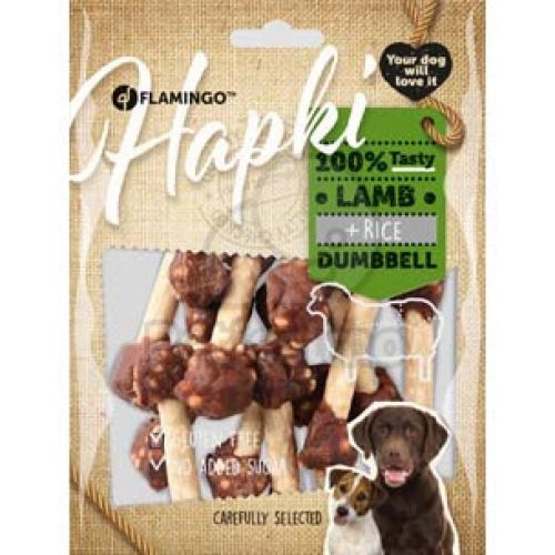 Flamingo Snack - Hapki Dumbbel - bárányos  150 g