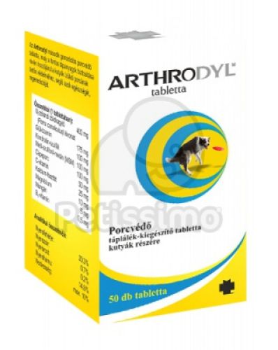 ARTHRODYL TABL. KUTYA 50 tabletta