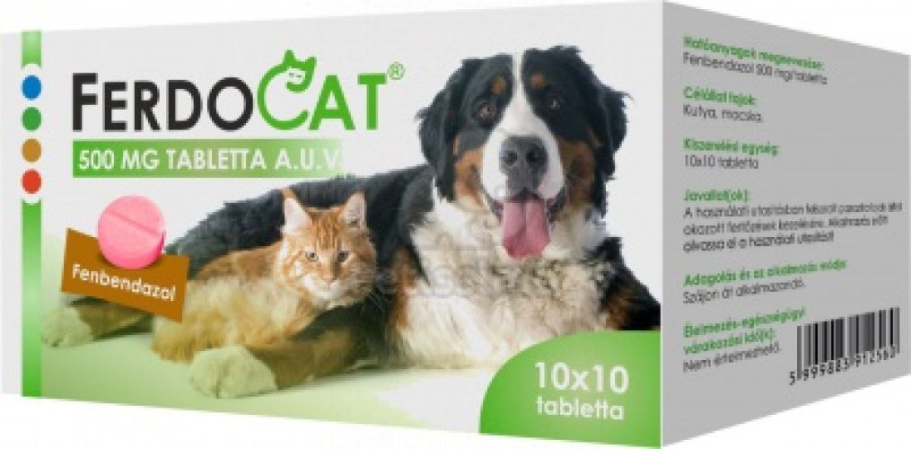 Ferdocat 500 mg tabletta  10 db