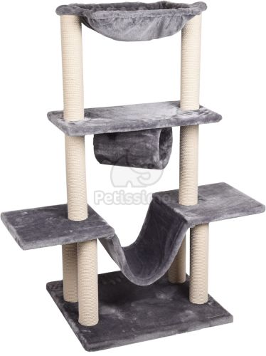 Flamingo kaparófa - Hamza  Szürke - 60 x 57 x 122 cm