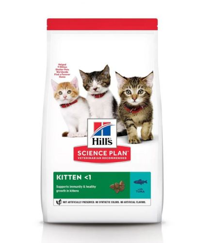 Hill's Science Plan Kitten száraz macskatáp, tonhal  7 kg