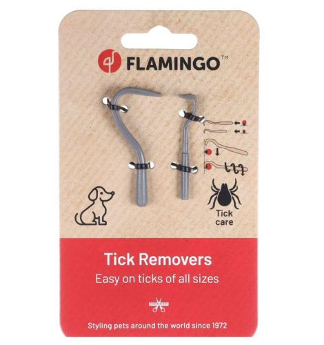 Flamingo kullancskiszedő horog  2 db