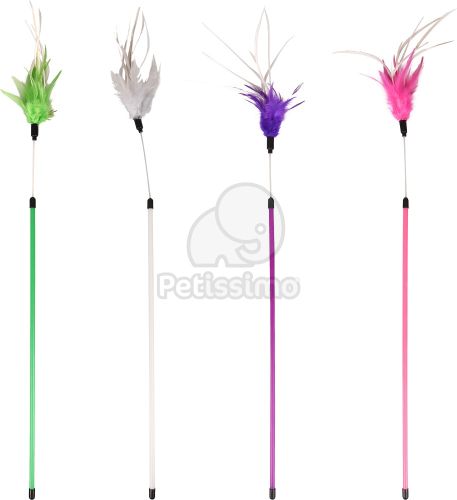 Flamingo tollas pálca macskajáték (75 cm)  75 cm