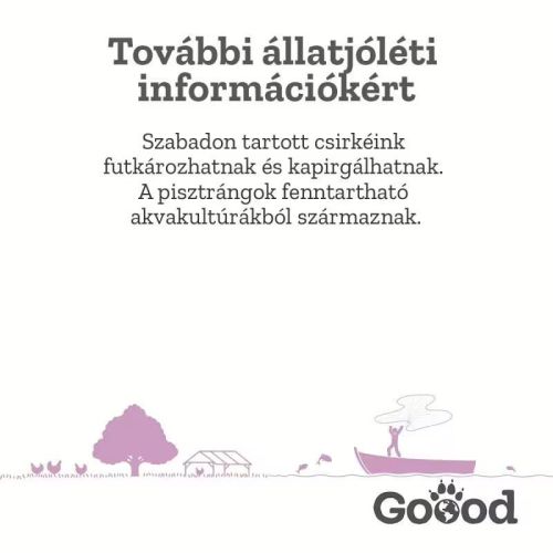 Goood Senior Freiland-Huhn - csirkés száraz táp  1.8 kg