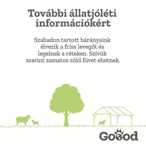 Goood Adult Freiland-Lamm - bárányos konzerv  400 g
