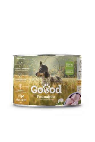 Goood Adult Mini Freilandpute - pulykás konzerv  200 g
