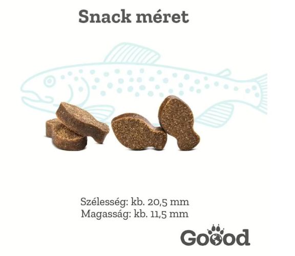 Goood Soft Gooodies - pisztrángos snack  100 g