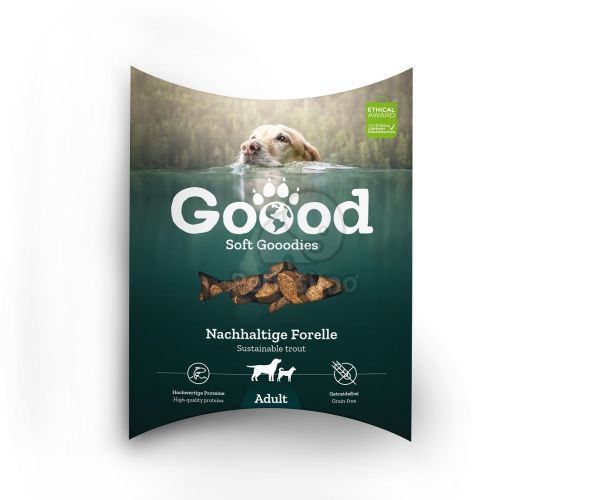 Goood Soft Gooodies - pisztrángos snack  100 g