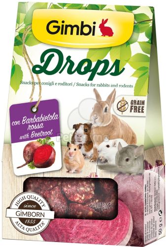 Gimbi Drops Snack céklával  50 g