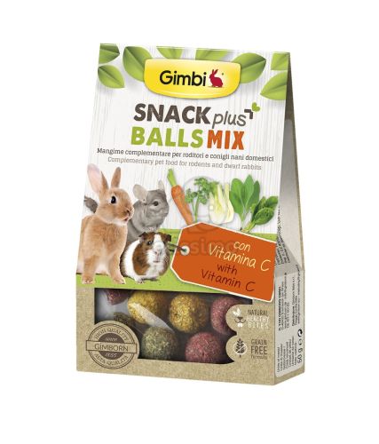 Gimbi Snack Plus Balls mix  50 g