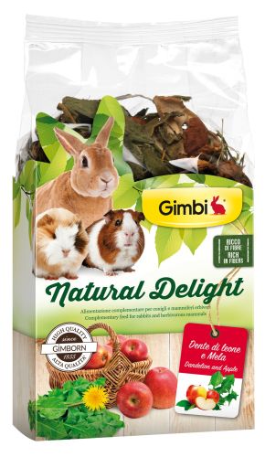 Gimbi Natural Delight pitypang és alma  100 g