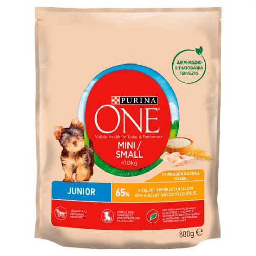 Purina ONE Mini Junior száraz kutyaeledel  800 g