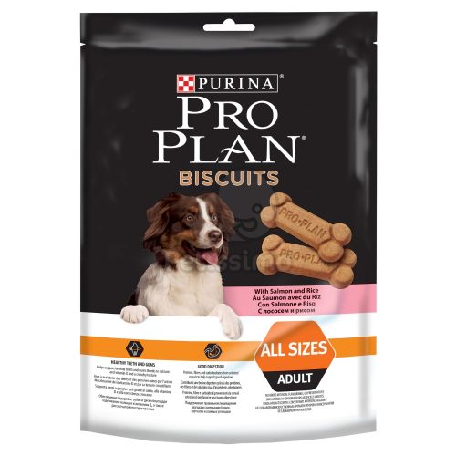 Pro Plan Biscuits kutyakeksz - lazaccal és rizzsel  400 g
