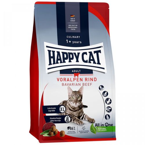 Happy Cat Culinary Adult Voralpen Rind - Marha  10 kg